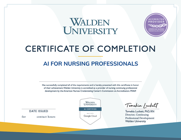 Certificate of Completion