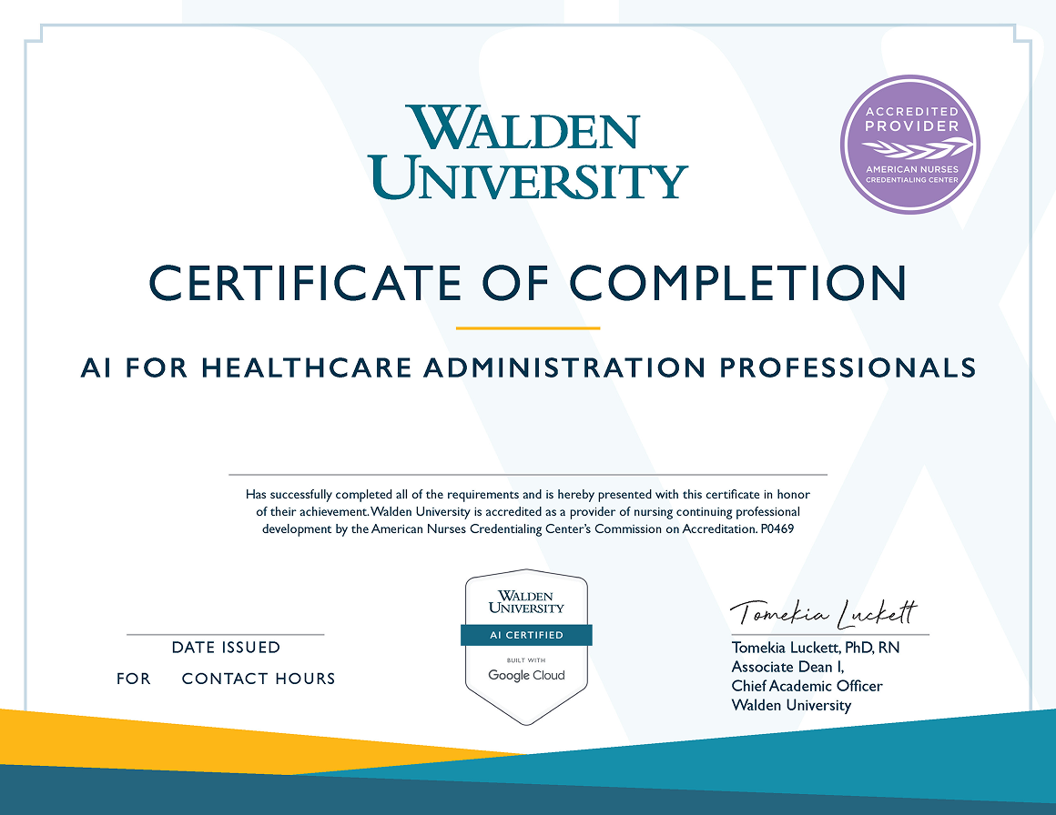 Certificate of Completion Certificate of Completion